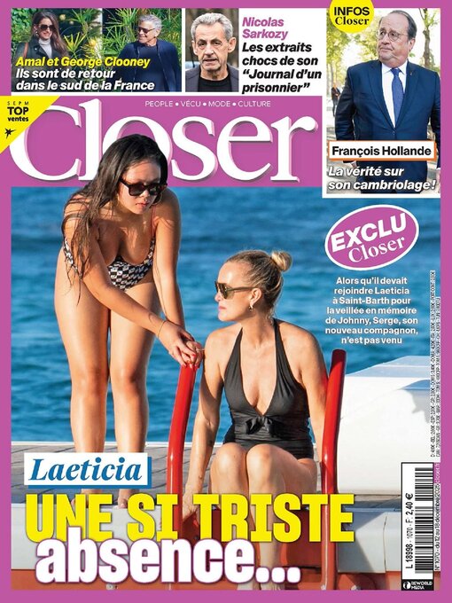 Title details for Closer France by Reworld Media Magazines - Available